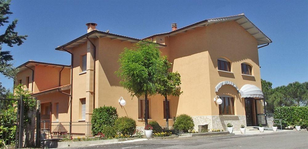 Villa Hotel Del Sole Chiusi Buitenkant foto