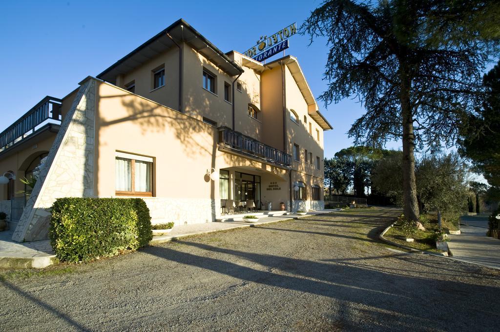 Villa Hotel Del Sole Chiusi Buitenkant foto